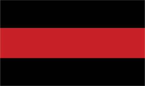 Firefighter Thin Red Line Decal