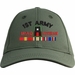 First Army Iraq Veteran Embroidered Cap with Ribbons