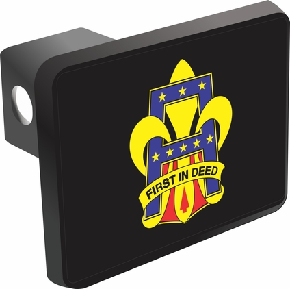 First U.S. Army Unit Crest Hitch Cover