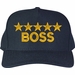 Five Star Boss Custom Embroidered Cap