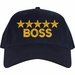 Five Star Boss Custom Embroidered Cap