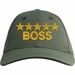 Five Star Boss Custom Embroidered Cap
