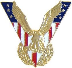 FLAG-EAGLE-VICTORY LAPEL PIN