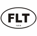 Flint Michigan Oval Decal
