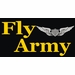 Fly Army Aviator Decal Sticker