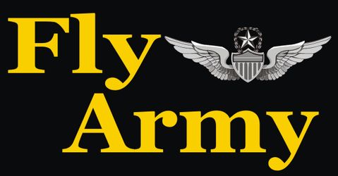 Fly Army Master Aviator Decal Sticker