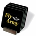 Fly Army Senior Aviator Coasters - Set of 4