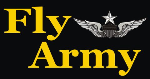 Fly Army Senior Aviator Decal Sticker