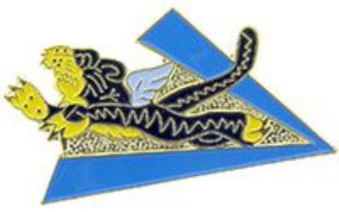 Flying Tigers Large Lapel Pin