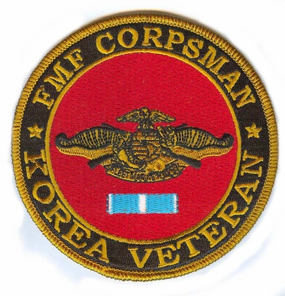 FMF Corpsman Korea Veteran Patch