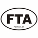 Fontana California Oval Decal
