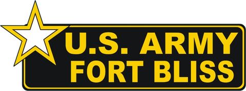 Fort Bliss Bumper Sticker