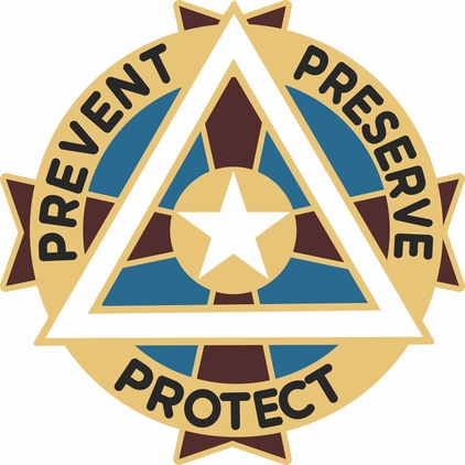 U.S. Army Fort Bliss Dental Activity Unit Crest Vinyl Decal