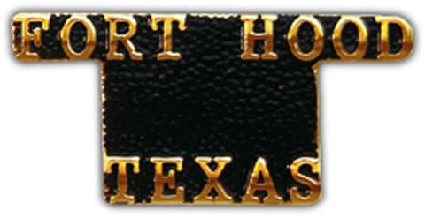 Fort Hood Texas 1.25" Lapel Pin