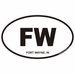 Fort Wayne Indiana Oval Decal