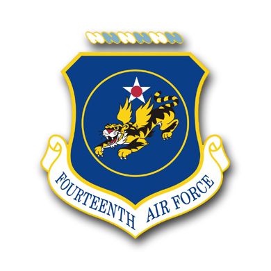 Fourteenth Air force Vinyl Transfer Decal