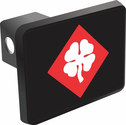 Fourth U.S. Army Patch Hitch Cover