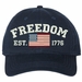 Freedom Est 1776 Unstructured Dad Cap