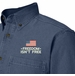 Freedom Isn't Free with Flag Denim Shirt