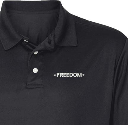 Freedom Moisture Wicking Polo