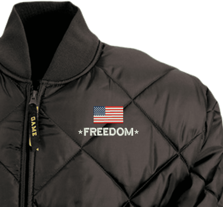 Freedom with Flag Bravest Jacket