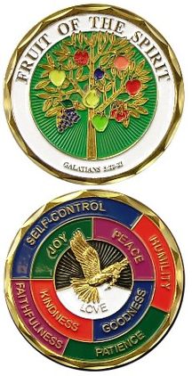 FRUIT OF THE SPIRIT Challenge Coin