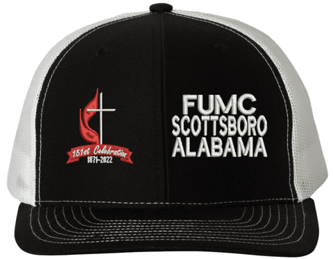 FUMC 151st Celebration Embroidered Split Cap