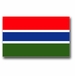 Gambia Flag Vinyl Transfer Decal
