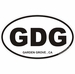 Garden Grove California Oval Decal