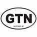 Gastonia North Carolina Oval Decal