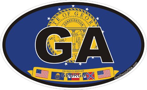 Georgia Decal Sticker