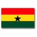 Ghana Flag Vinyl Transfer Decal