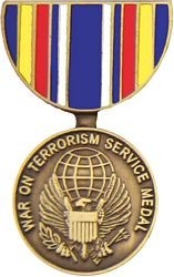 Global War on Terror Service Medal Hat Pin
