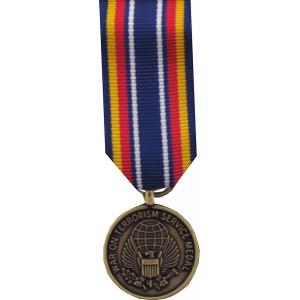 Global War on Terrorism GWOT Service Medal - Mini