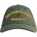 God, Country, Corps ... Semper Fi Marine Corps Custom Embroidered Cap