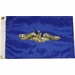 Gold Dolphins Submariner Flag (12