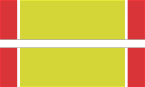 Gold Lifesaving Ribbon Decal