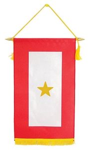 Gold Star Service Banner (8.5"x14")