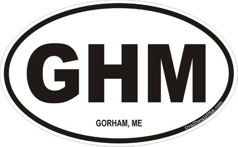 Gorham, Maine Decal Sticker