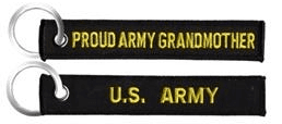 U.S. Army Proud Grandmother Keychain