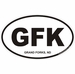 Grand Forks North Dakota Oval Decal