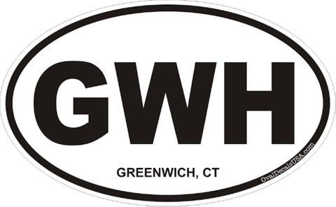 Greenwich, Connecticut Decal Sticker