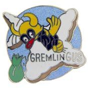 Gremlin Gus Lapel Pin (1")