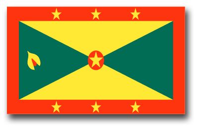 Grenada Flag Vinyl Transfer Decal