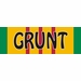 Grunt Veteran Decal Sticker