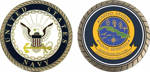 Guantanamo Bay Naval Hospital Challenge Coin