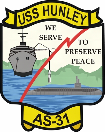 H. L. Hunley AS-31 Decal