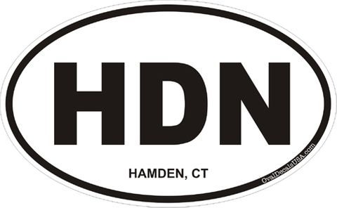 Hamden, Connecticut Decal Sticker