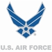 Hap Wing with U.S. Air Force Text MILITARY DECAL