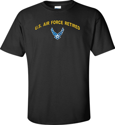 Hap Wings U.S. Air Force Retired Shirt